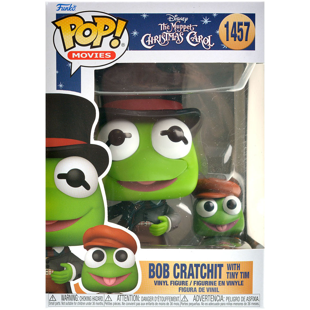 Фигурка Funko POP! Movies Disney Muppets Christmas Carol Bob Cratchit w/Tiny Tim (1457) 72414