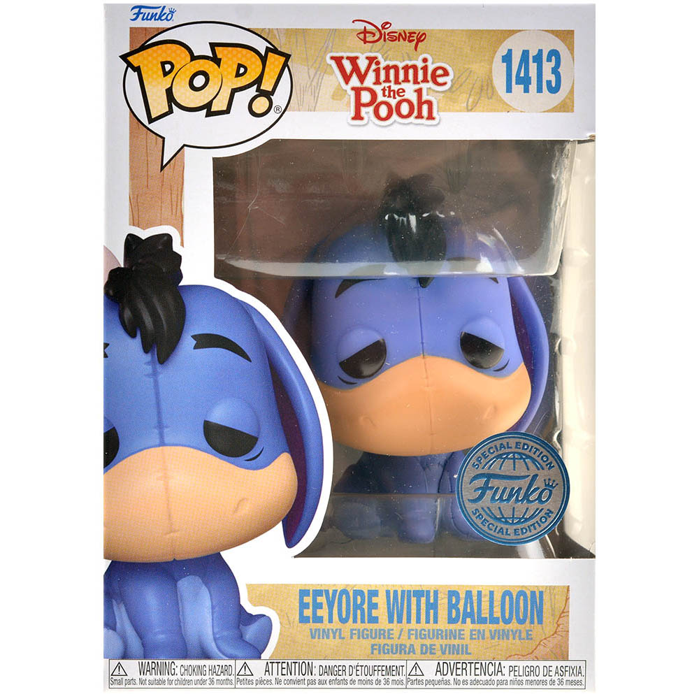 Funko Pop Eeyore With Balloon Special Edition - Figurine Vinyle 1413 Avec Protection Plastique