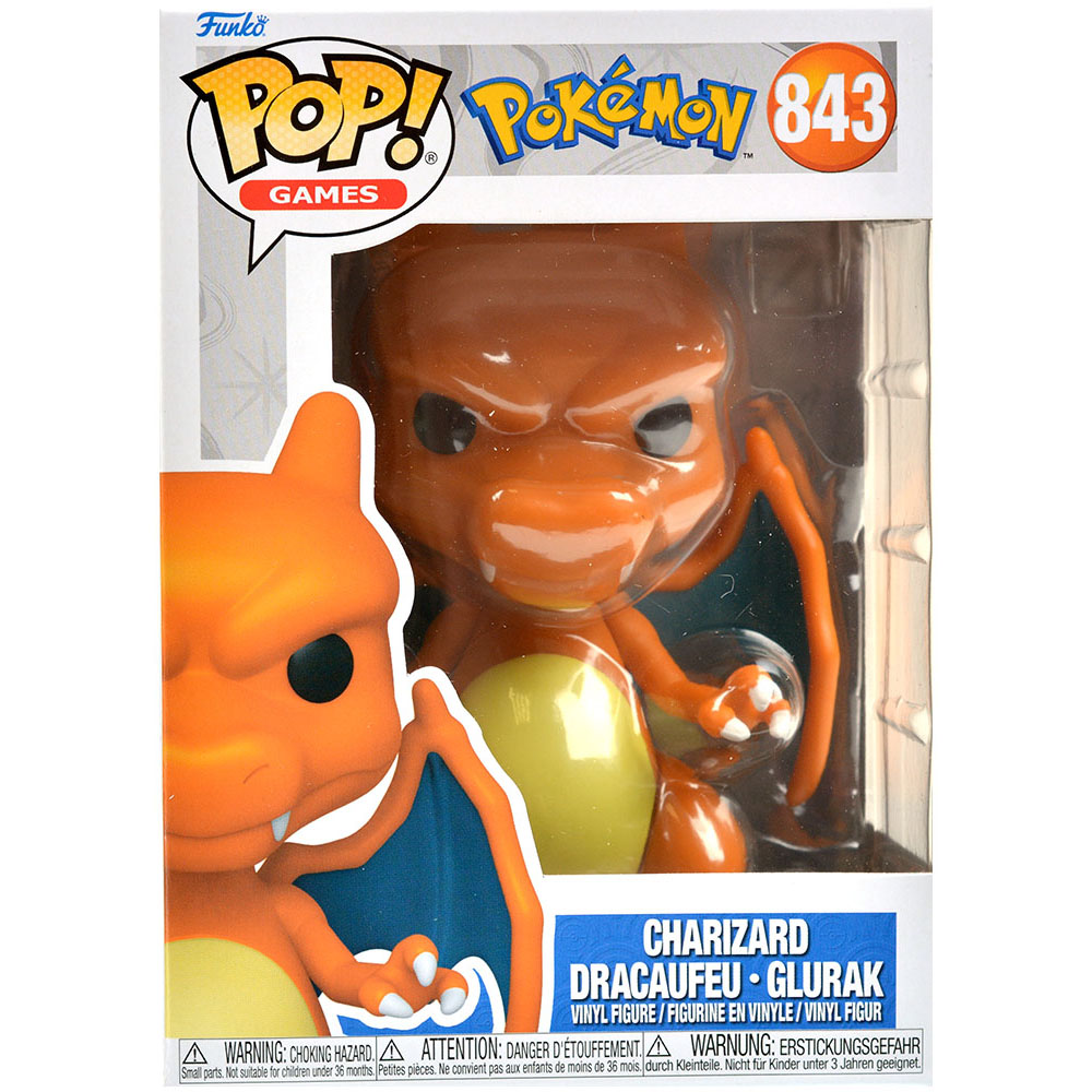 Фигурка Funko POP! Games. Pokemon: Charizard Dracaufeu Glurak | Hobby Games