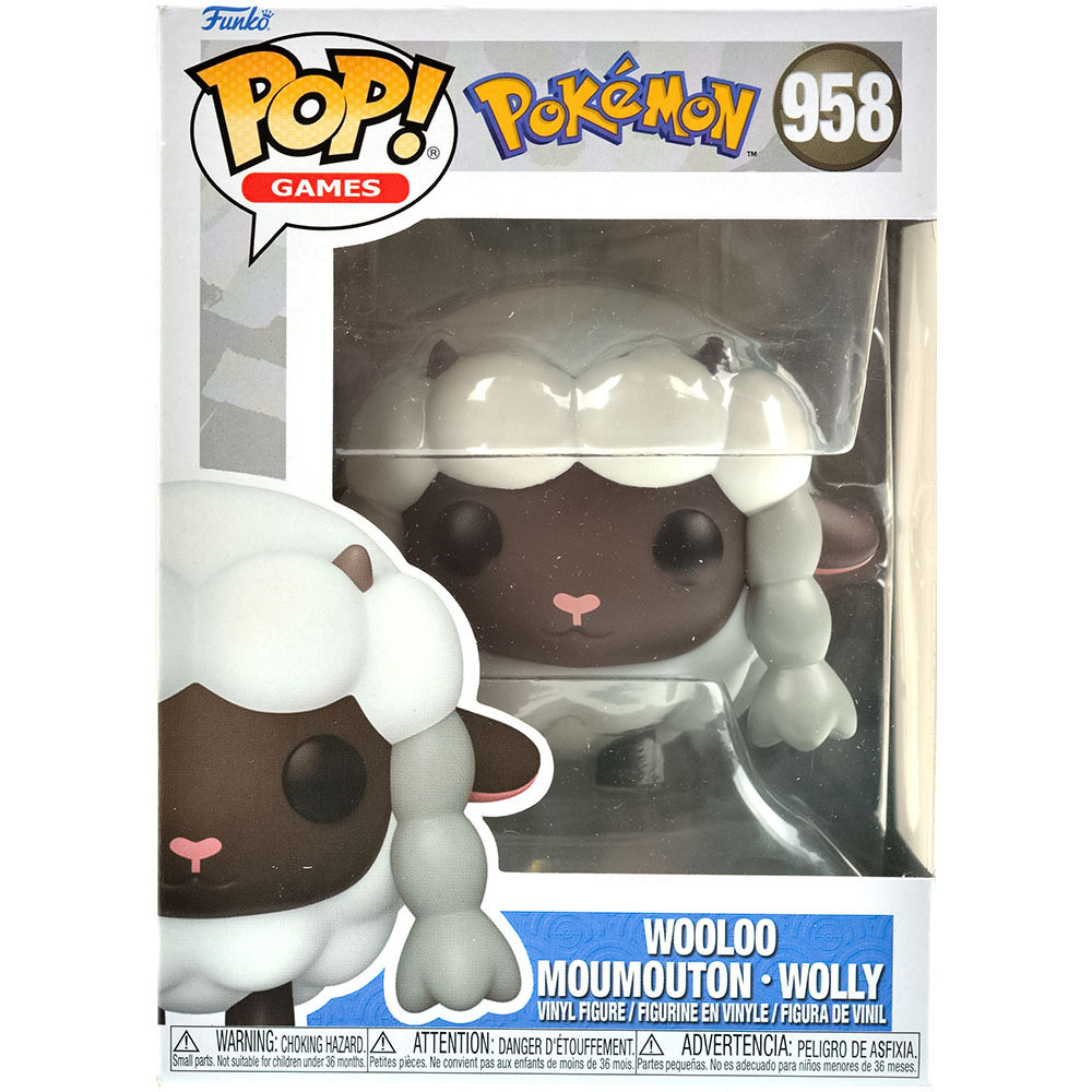 Фигурка Funko POP! Games. Pokemon: Wooloo 958 | Hobby Games