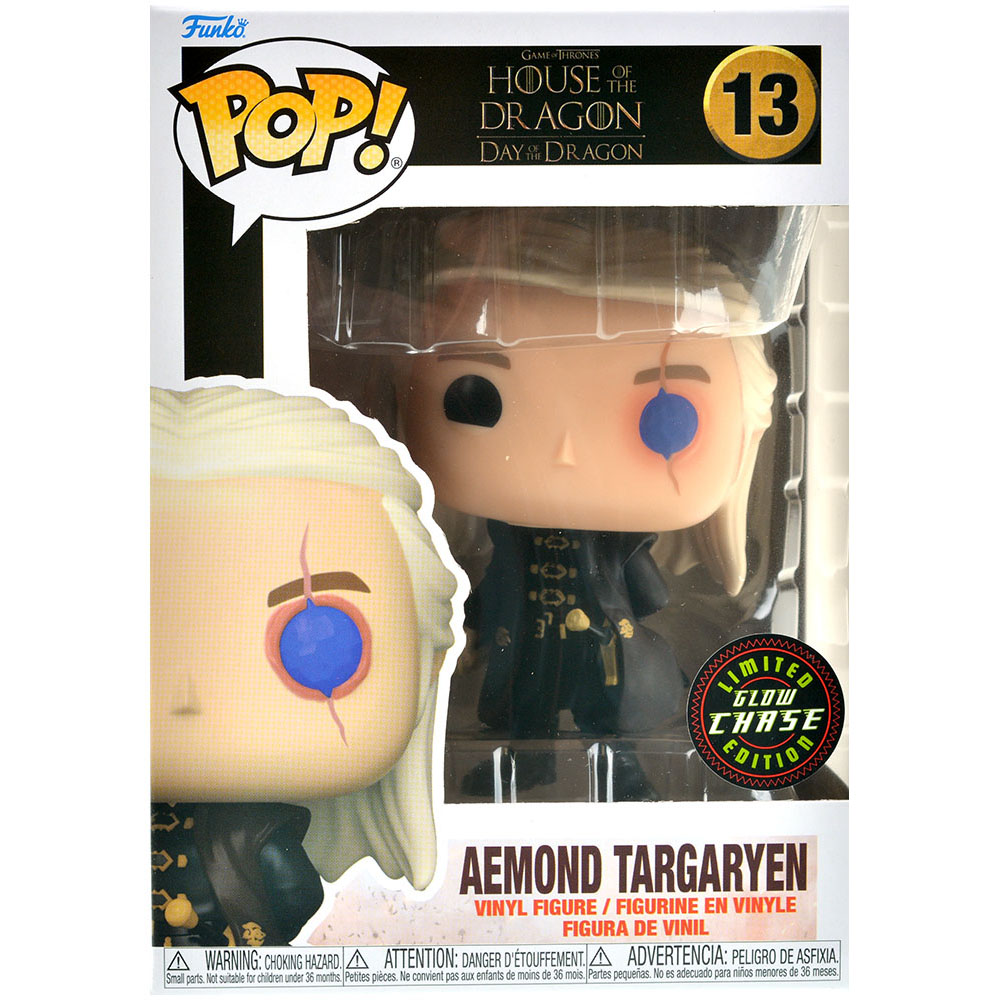 Фигурка Funko POP! Chase. House of the Dragon: Aemond Targaryen