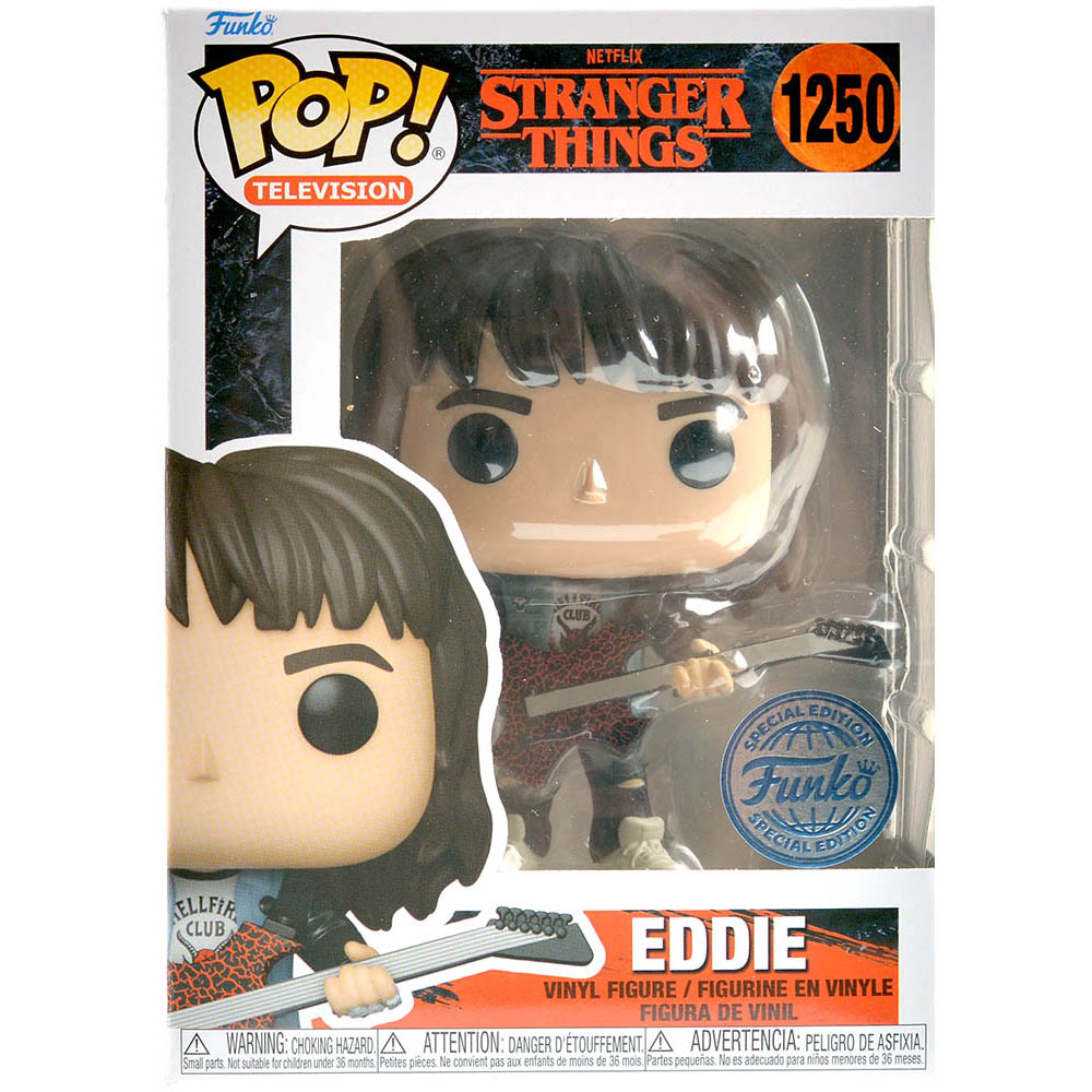 Отзывы о Фигурка Funko POP! Television. Stranger Things: Eddie 1250 ...