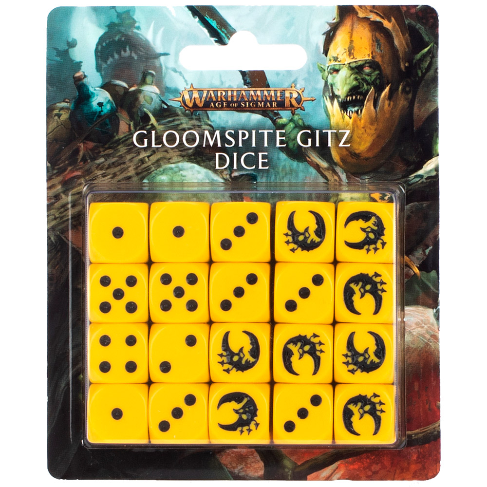 Gloomspite Gitz Dice Set