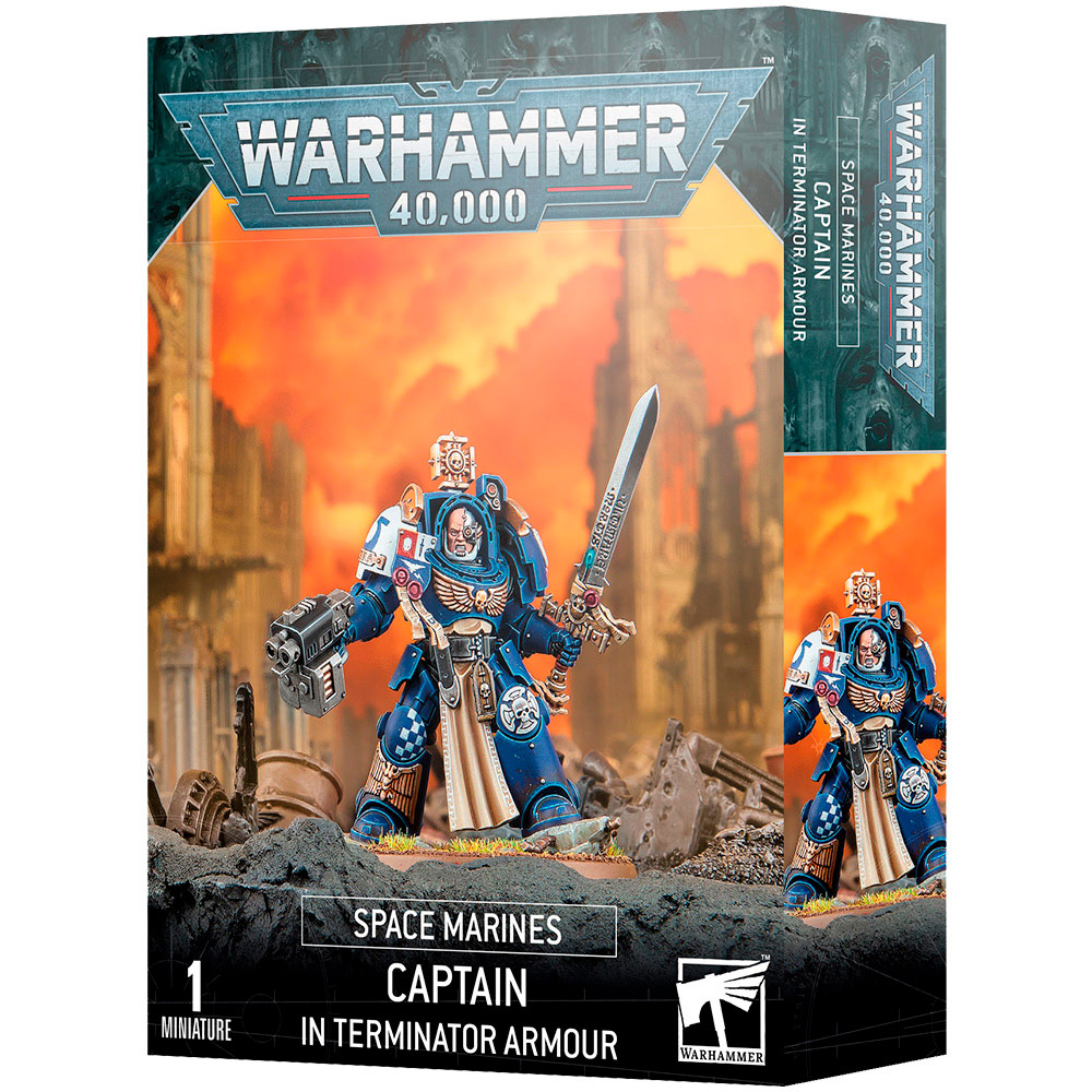 Space Marines: Captain in Terminator Armour | Hobby Games