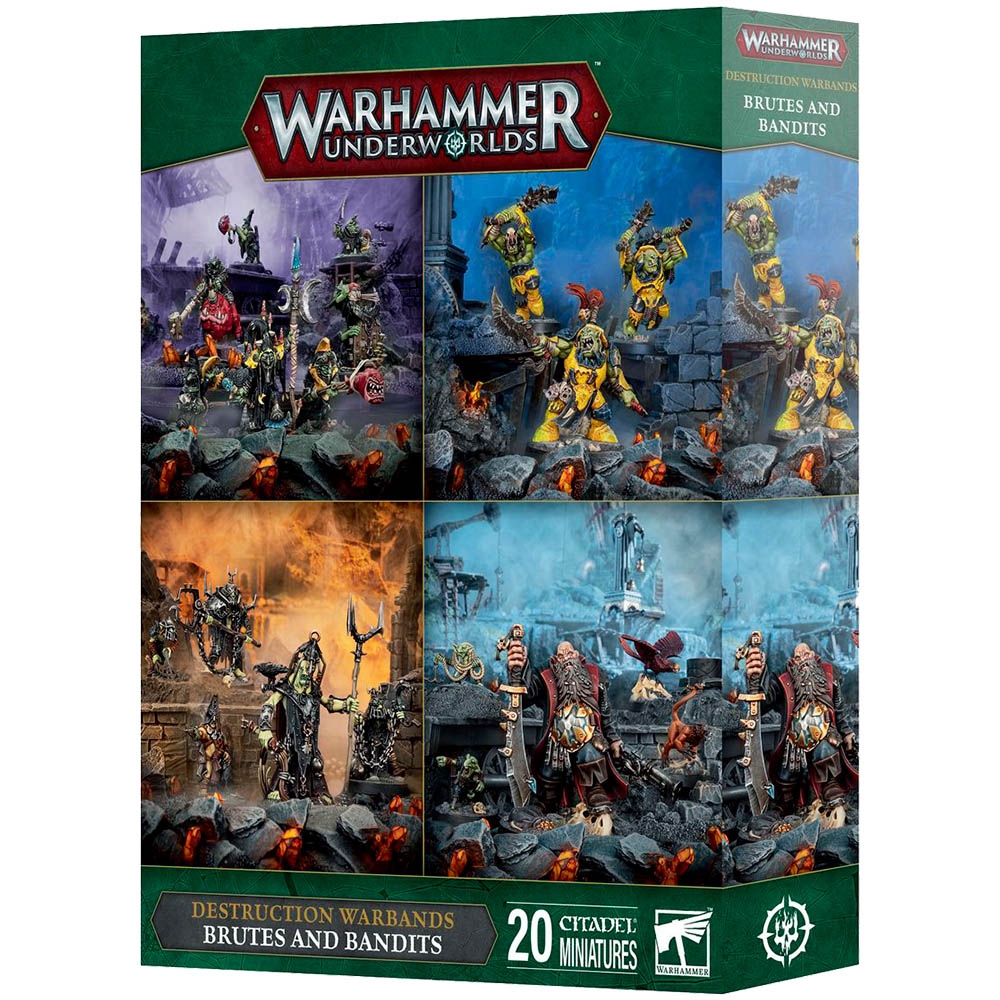 Warhammer Underworlds Deathgorges – Kit De Jeu Complet Anglais – Open Box Neuf