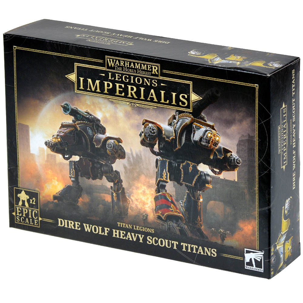 Legions Imperialis: Dire Wolf Heavy Scout Titans | Купить настольную ...