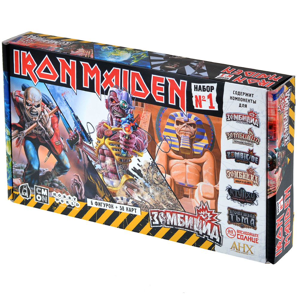 Купить Зомбицид: Iron Maiden. Набор №1 в магазине Hobby Games