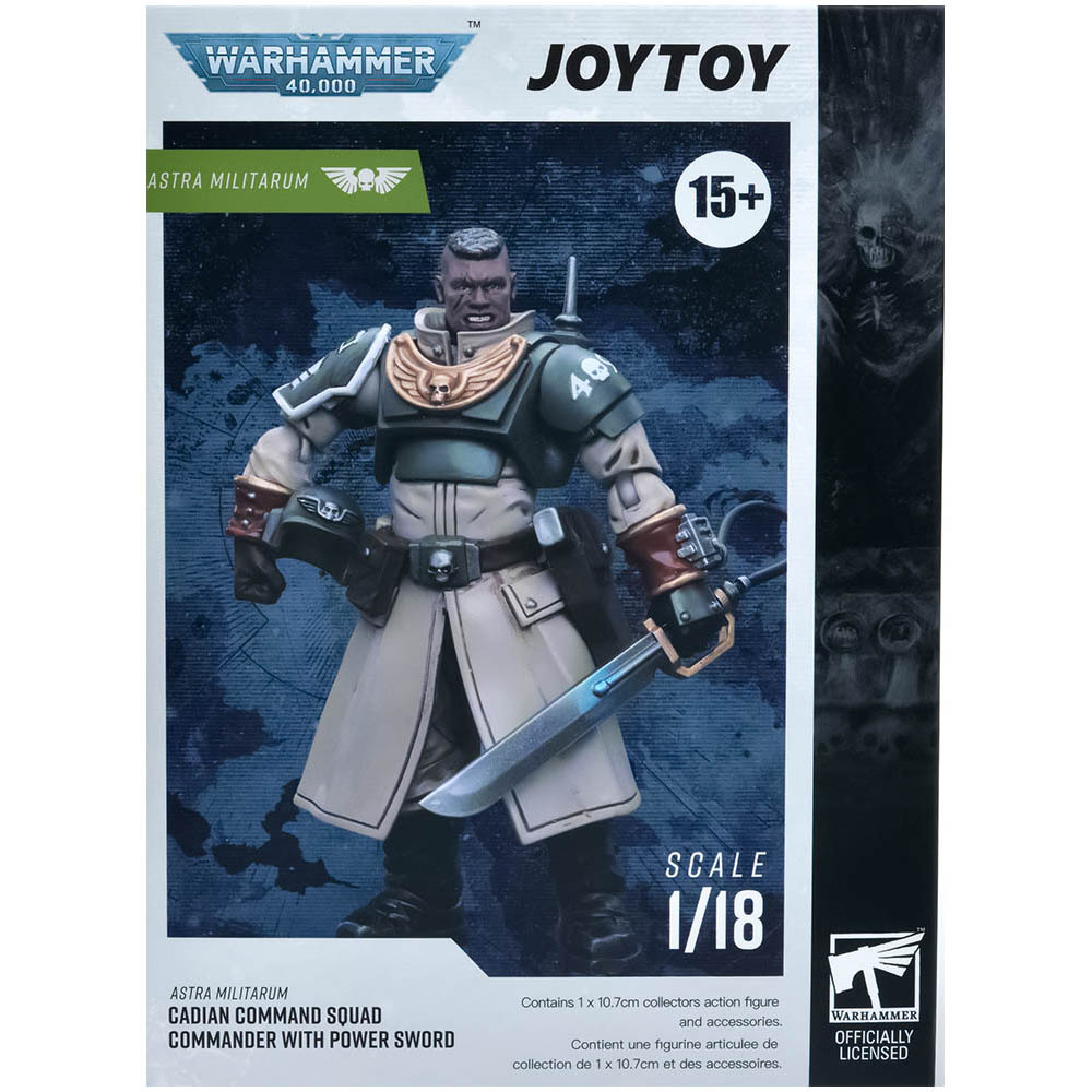 Фигурка JoyToy. Warhammer 40,000: Astra Militarum Commander with Power  Sword | Купить настольную игру в магазинах Hobby Games | Hobby Games