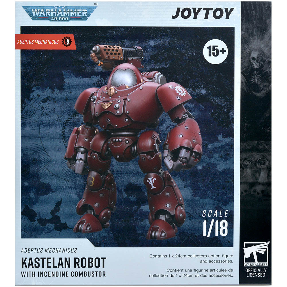 Фигурка JoyToy. Warhammer 40,000: Kastelan Robot with Incendine Combustor