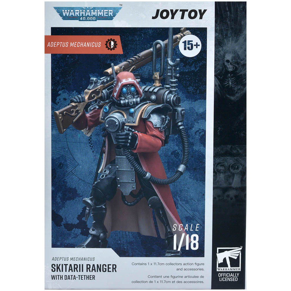 Фигурка JoyToy. Warhammer 40,000: Adeptus Mechanicus Skitarii Ranger with Data-tether