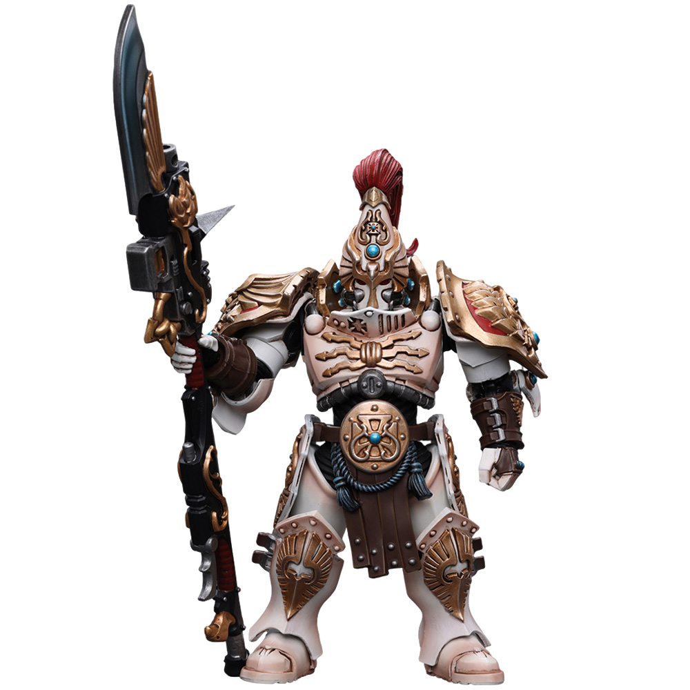 Фигурка JoyToy. Warhammer 40,000 Adeptus Custodes. Solar Watch Custodian Guard with Guardian
