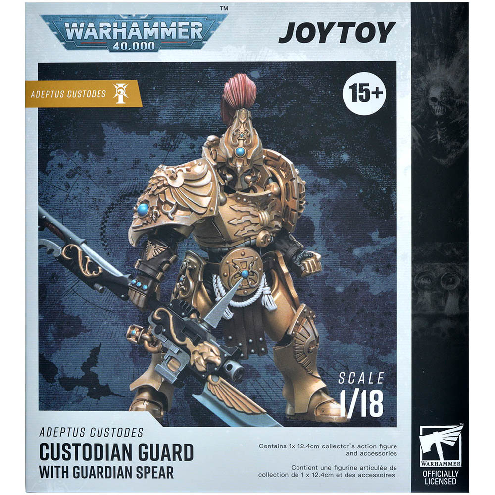 Фигурка JoyToy. Warhammer 40,000: Custodian Guard with Guardian Spear |  Купить настольную игру в магазинах Hobby Games