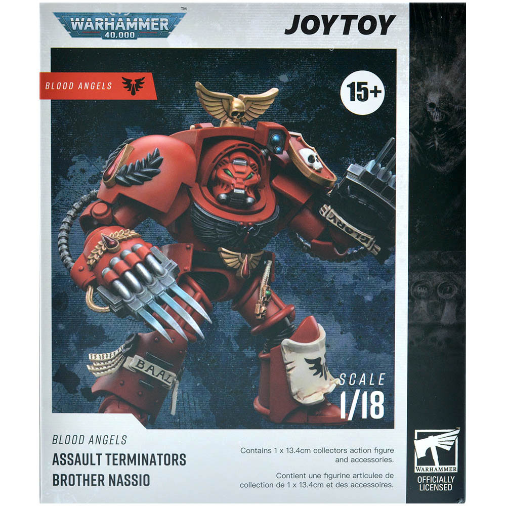 Фигурка JoyToy. Warhammer 40,000: Blood Angels Assault Terminators Brother  Nassio