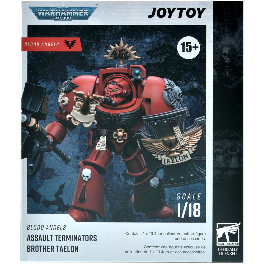 Фигурка JoyToy. Warhammer 40,000: Blood Angels Assault Terminators Brother  Taelon