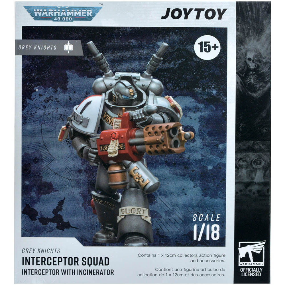 Фигурка JoyToy. Warhammer 40,000: Grey Knights Interceptor with Incinerator  | Купить настольную игру в магазинах Hobby Games