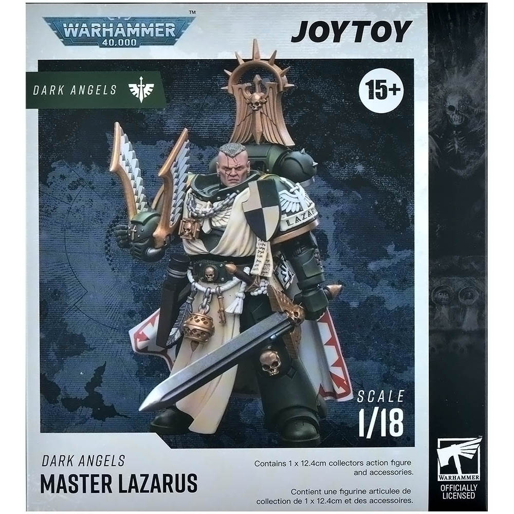 Фигурка JoyToy. Warhammer 40,000: Dark Angels Master Lazarus | Купить  настольную игру в магазинах Hobby Games | Hobby Games