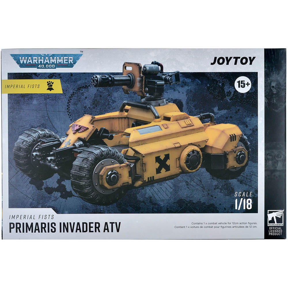 Фигурка JoyToy. Warhammer 40,000: Imperial Fists Primaris Invader ATV