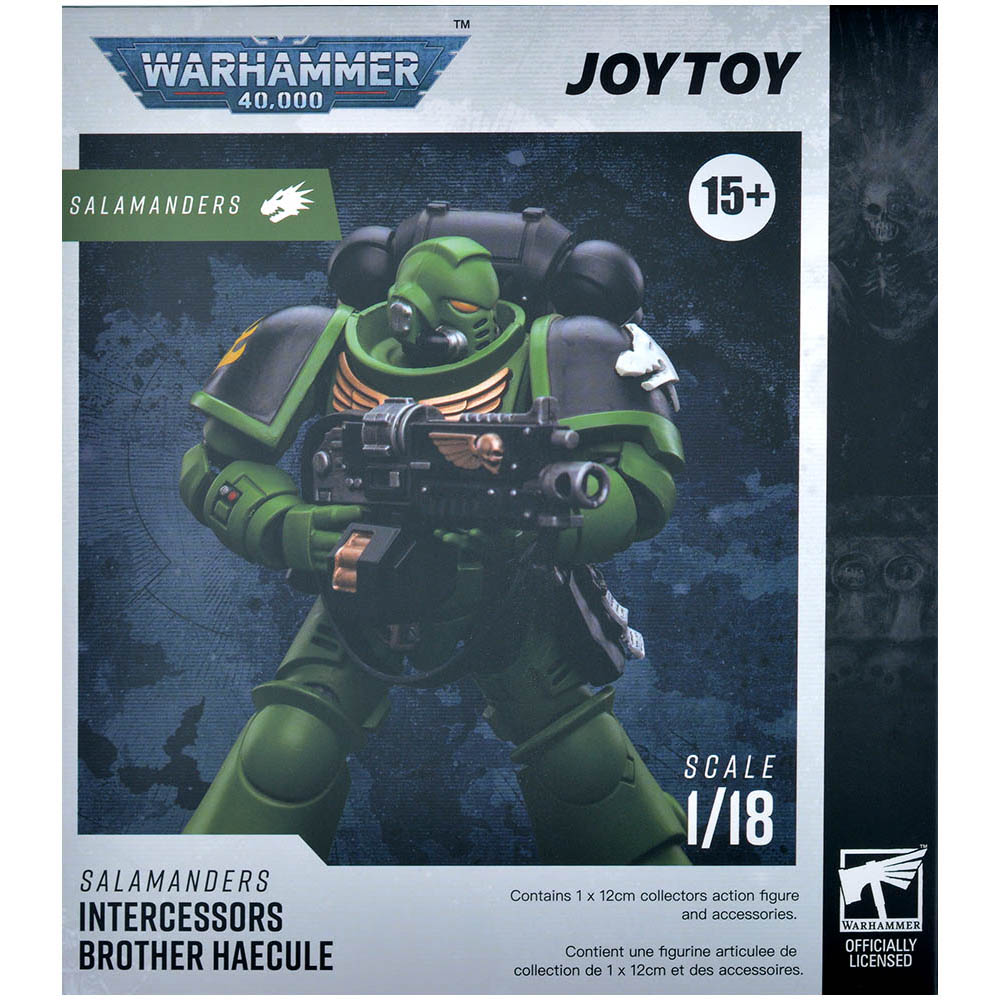 JoyToy Warhammer 40K Salamanders Intercessors Brother Haecule