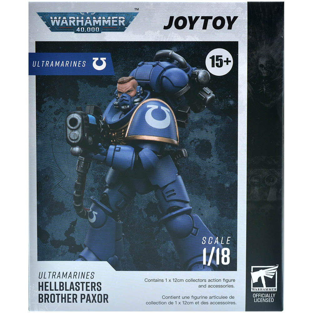 Фигурка JoyToy. Warhammer 40,000: Ultramarines Hellblasters Brother Paxor |  Hobby Games