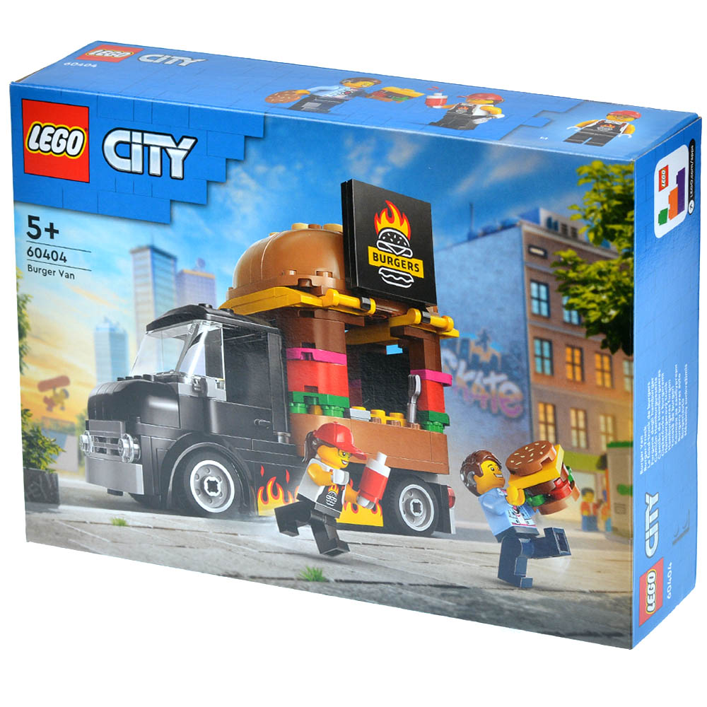 Конструктор LEGO City: Бургерная на колесах 60404 | Купить настольную игру  в магазинах Hobby Games