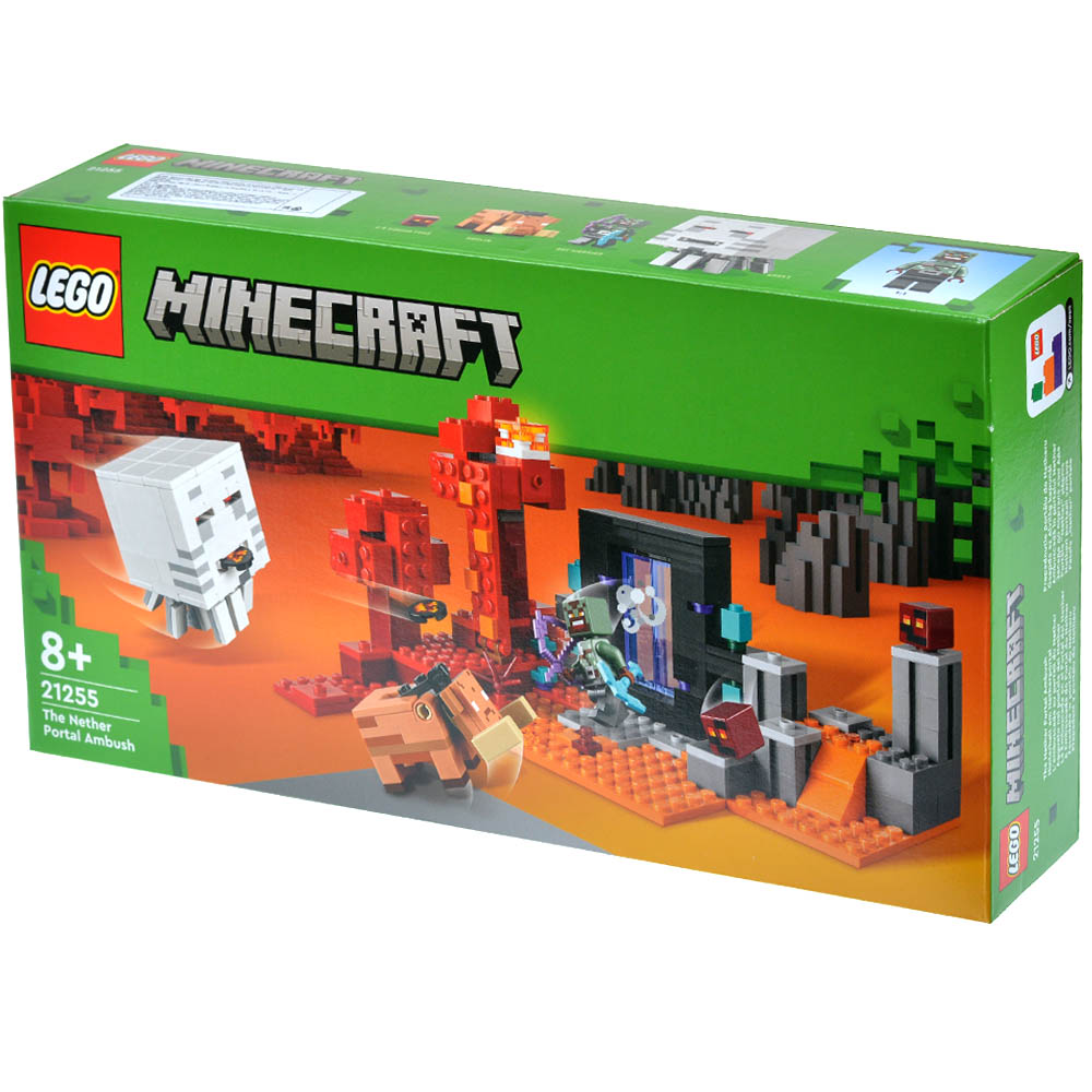 Конструктор LEGO Minecraft: Засада у Нижнего портала 21255 | Hobby Games