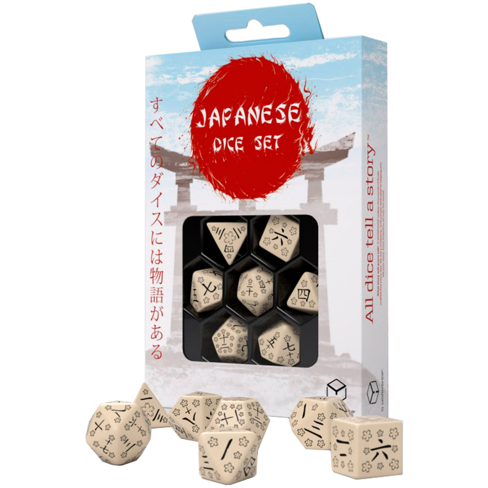 Набор кубиков Japanese Dice Set: Last Words Stone