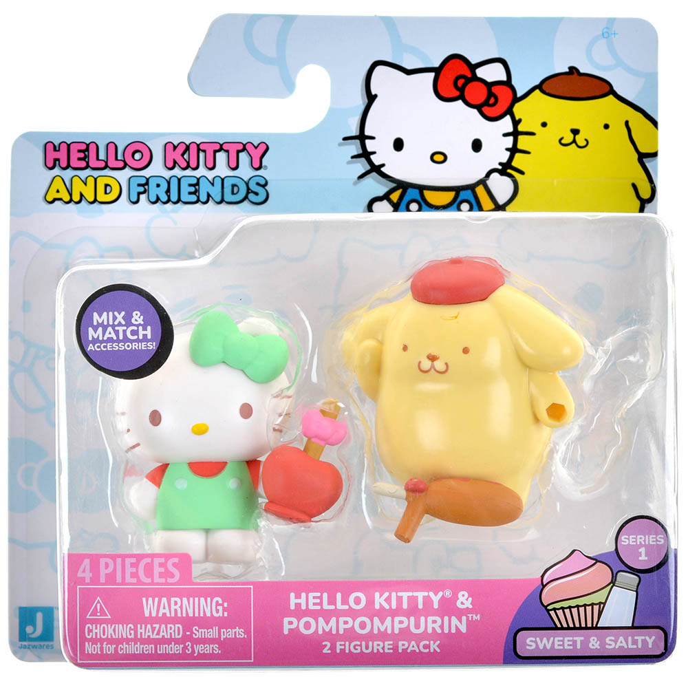 Купить Набор фигурок Hello Kitty & Pompompurin в магазине Hobby Games