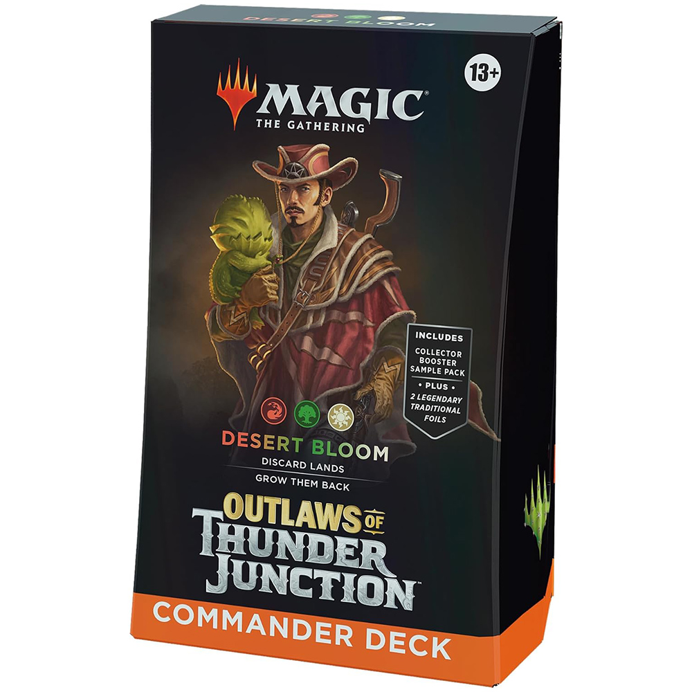 MTG. Outlaws of Thunder Junction. Commander: Desert Bloom