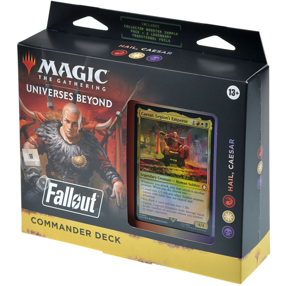 MTG. Universes Beyond: Fallout. Commander: Hail, Caesar