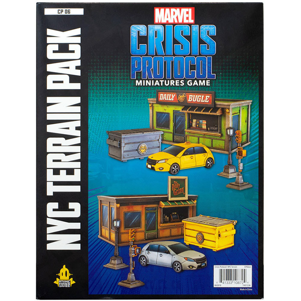 Marvel Crisis Protocol NYC Terrain Pack Купить настольную игру в