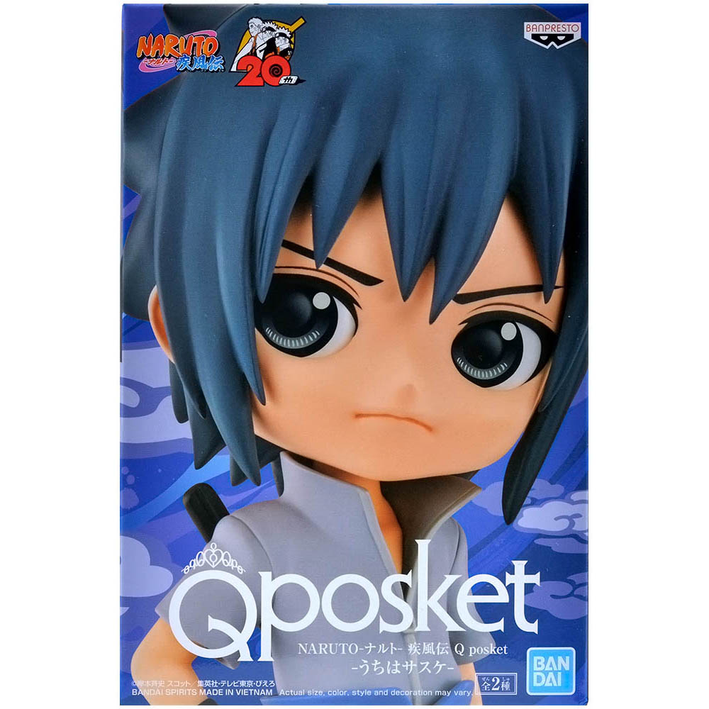 Фигурка Q Posket. Naruto Shippuden: Sasuke Uchiha (Version A)