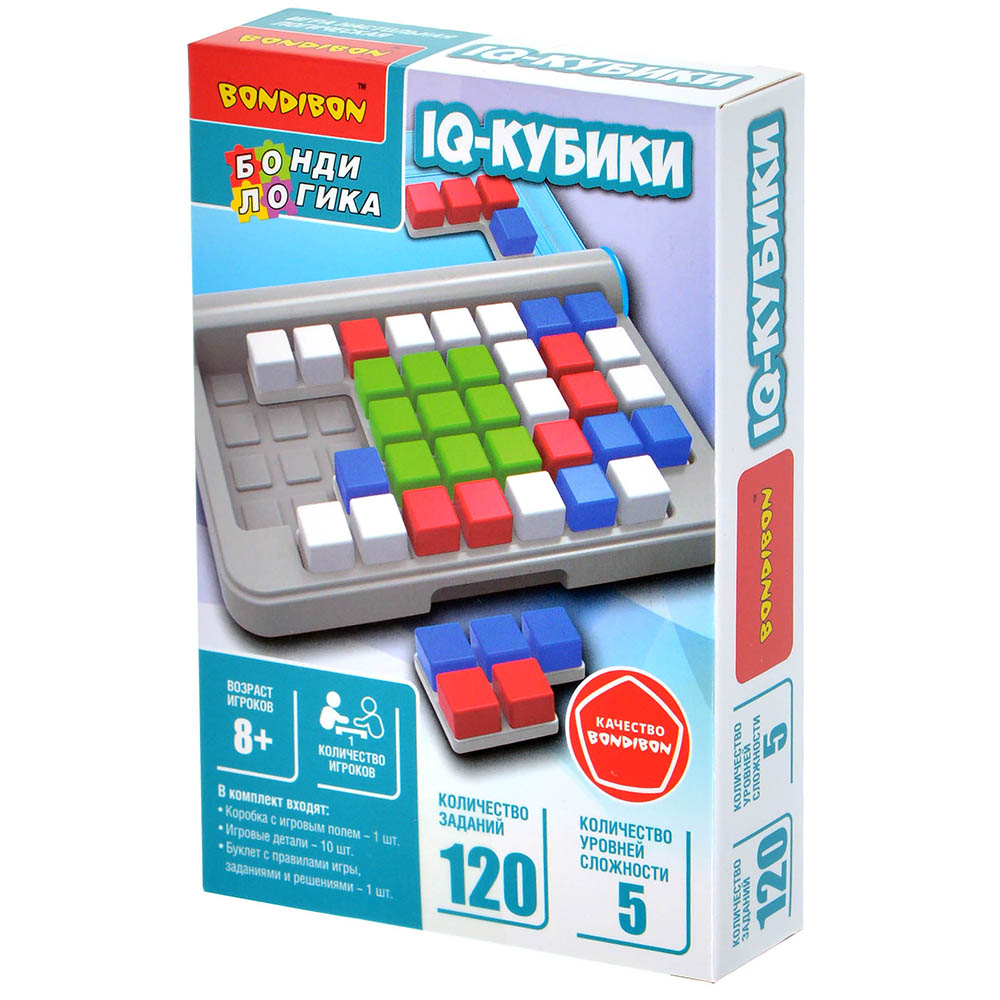 IQ-Кубики | Купить настольную игру в магазинах Hobby Games