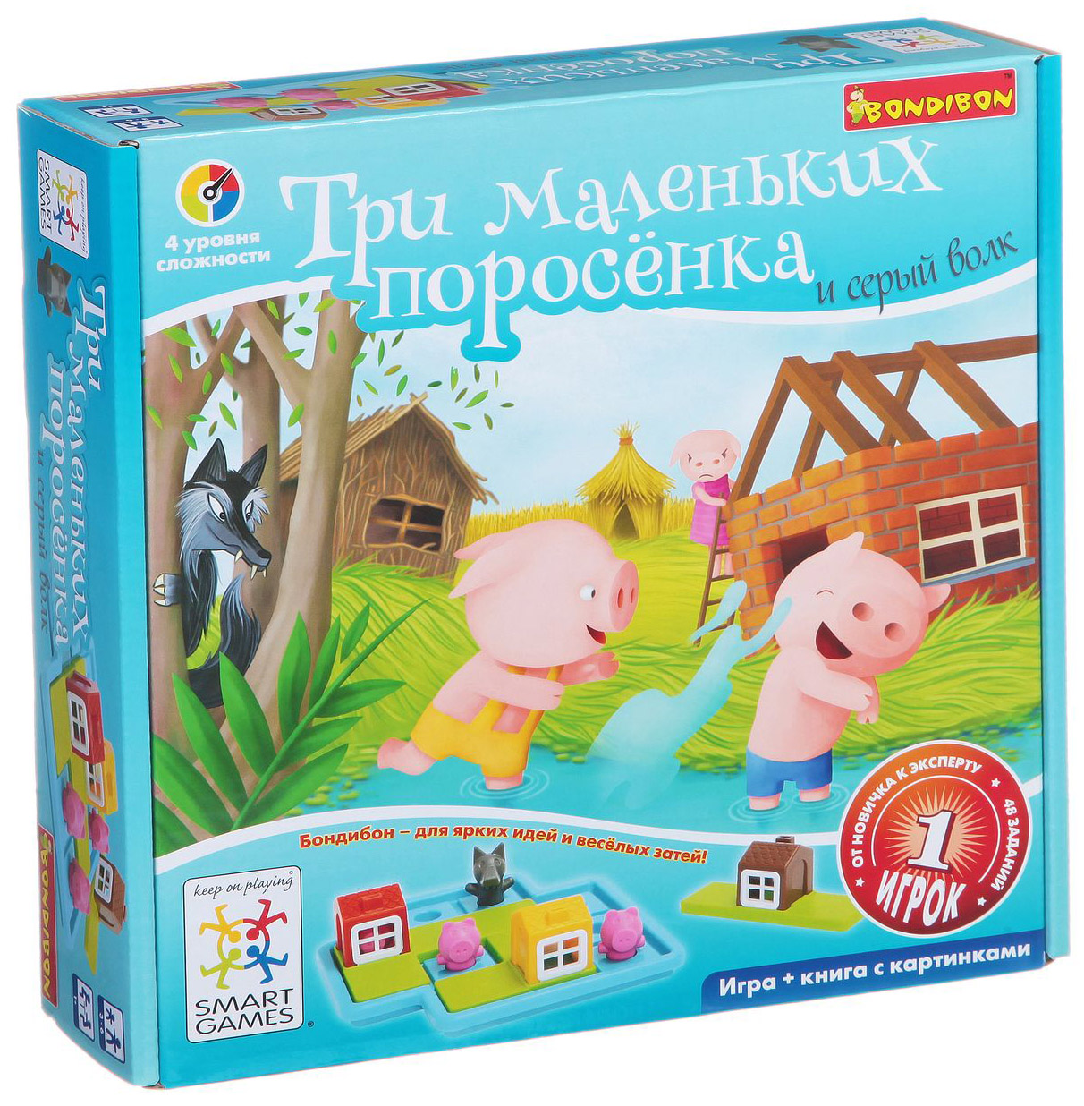 Правила игры Три маленьких поросёнка | Настольная игра, купить в магазинах  Hobby Games