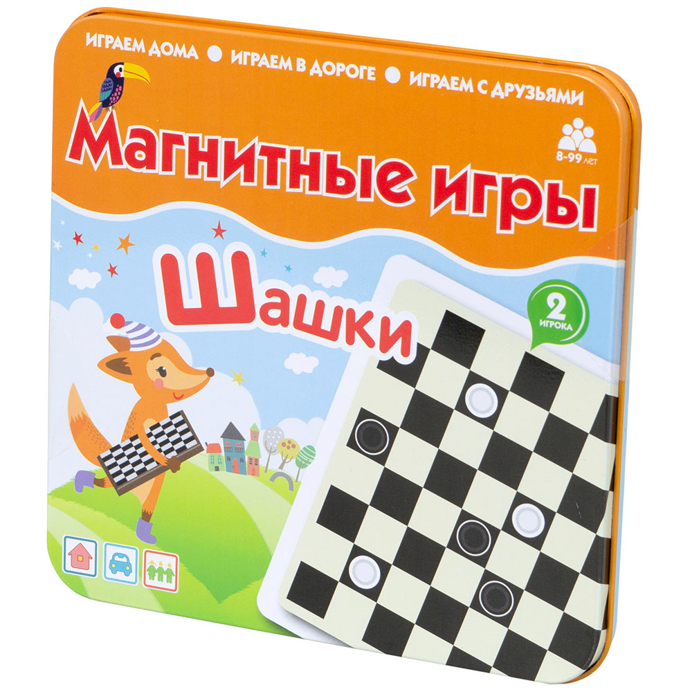 Бумбарам Магнитная игра Шашки