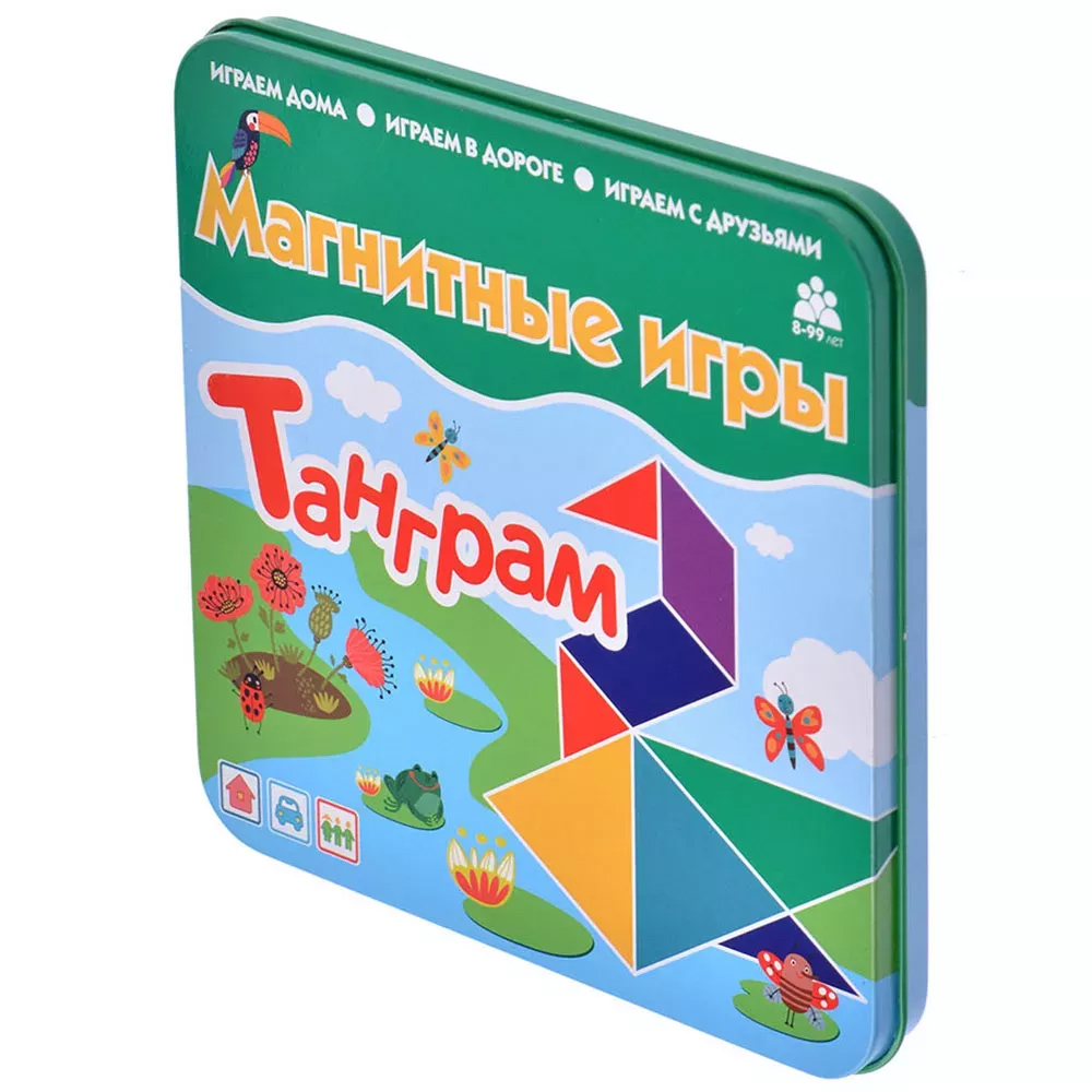 Магнитная игра 'Танграм' | Купить настольную игру в магазинах Hobby Games