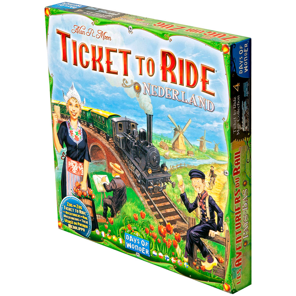 Правила игры Ticket to Ride: Nederland | Настольная игра, купить в  магазинах Hobby Games