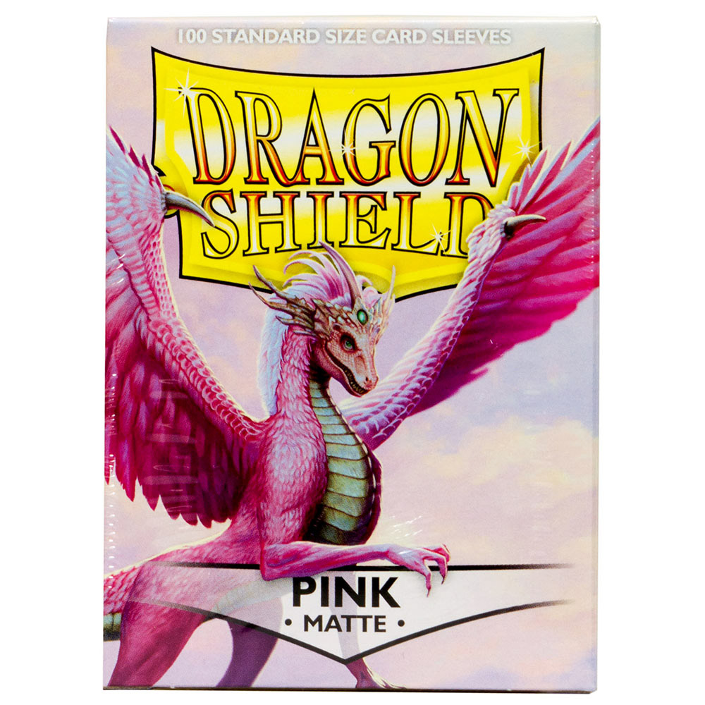 Протекторы Dragon Shield (100 шт., 63х88 мм): розовые матовые | Купить ...