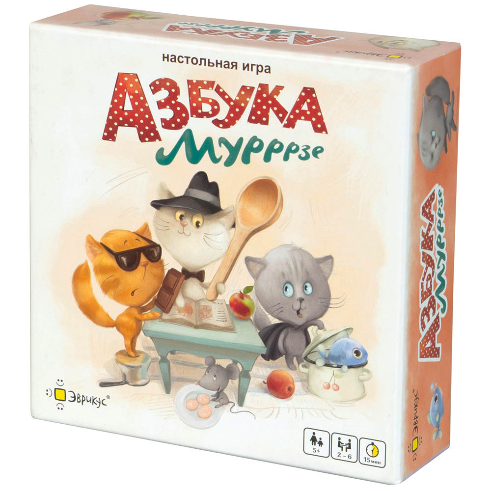 Правила игры Азбука Мурррзе | Настольная игра, купить в магазинах Hobby  Games