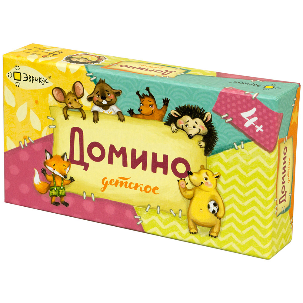 Правила игры Домино детское | Настольная игра, купить в магазинах Hobby  Games