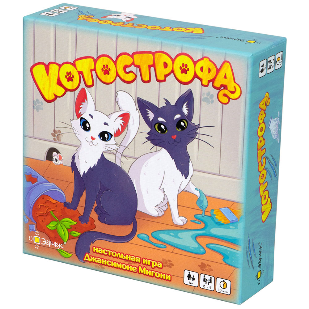 Правила игры Котострофа | Настольная игра, купить в магазинах Hobby Games