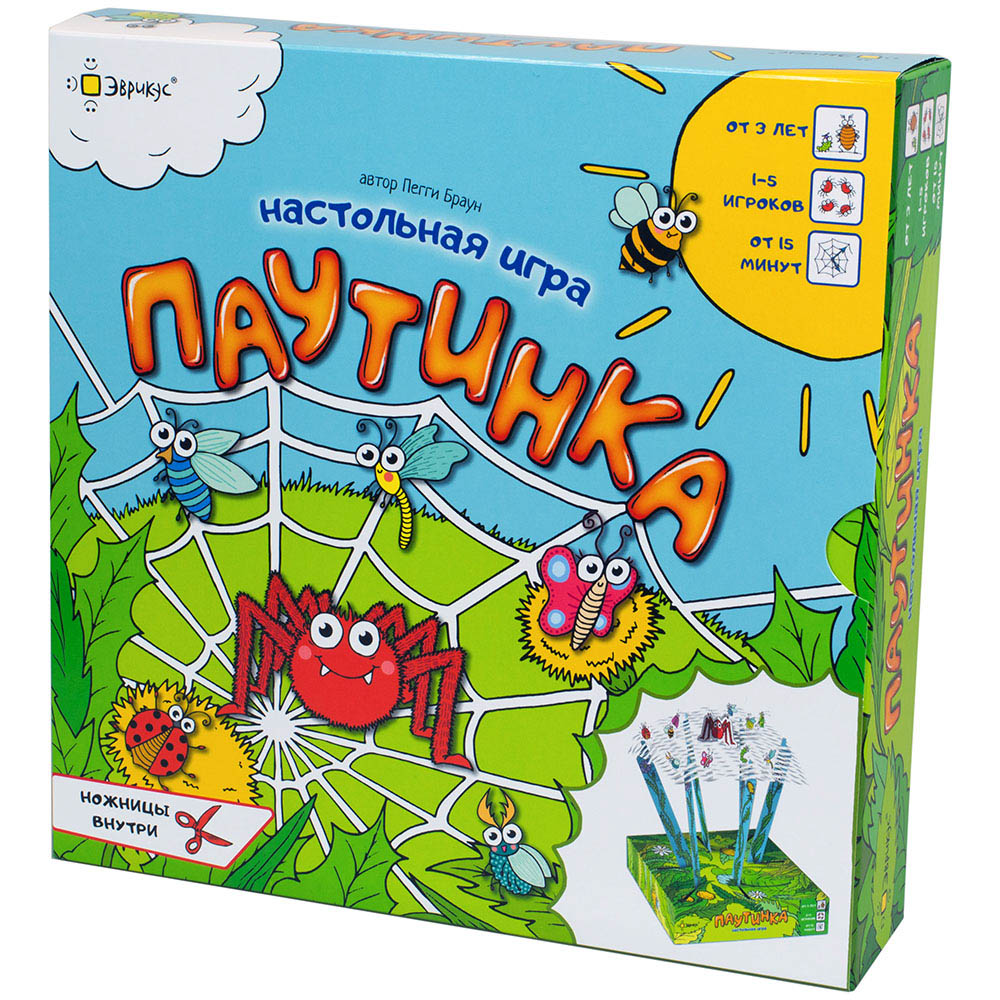 Правила игры Паутинка | Настольная игра, купить в магазинах Hobby Games |  Hobby Games