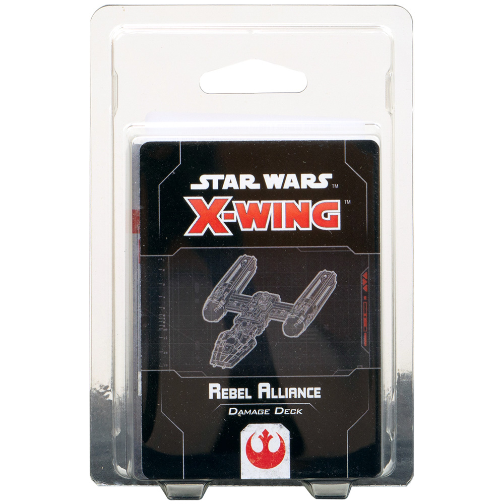 Star Wars XWing Second Edition Rebel Alliance Damage Deck