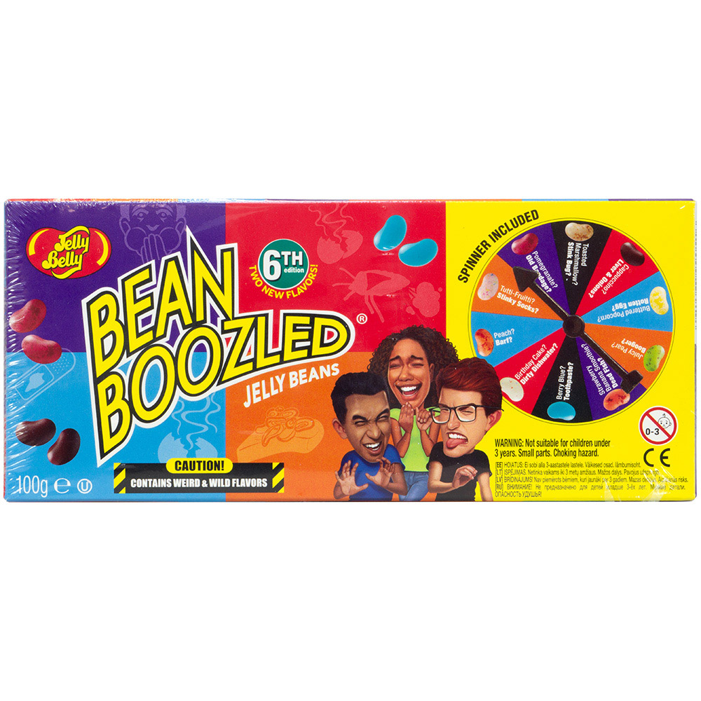 Драже жевательное Jelly Belly: Bean Boozled (с вращающимся диском)