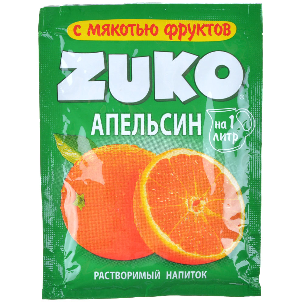 Растворимый напиток Zuko: Апельсин