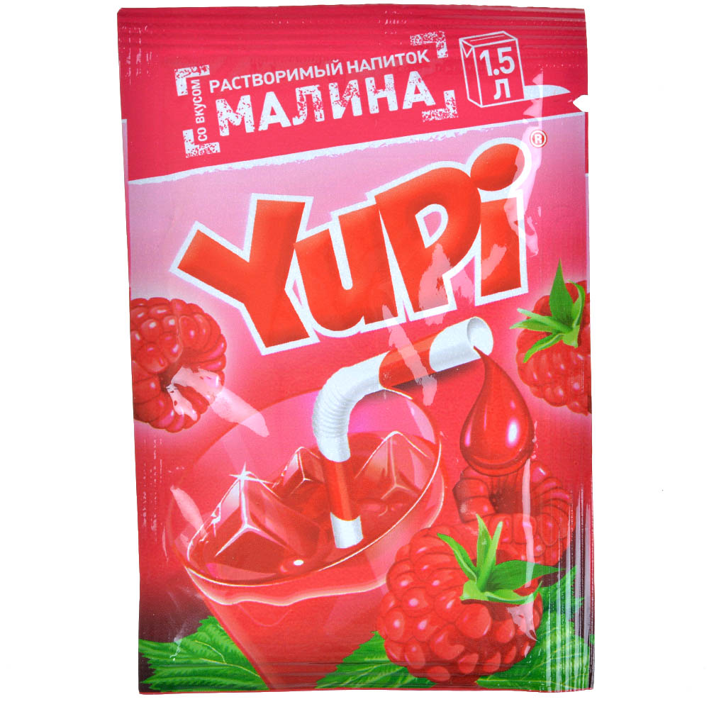 Напиток растворимый Yupi Малина (15 г)