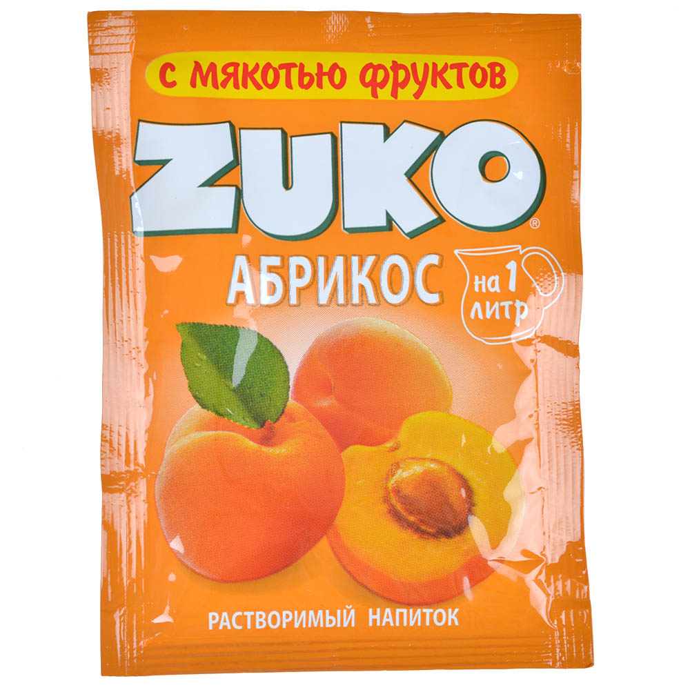 Растворимый напиток Zuko: Абрикос