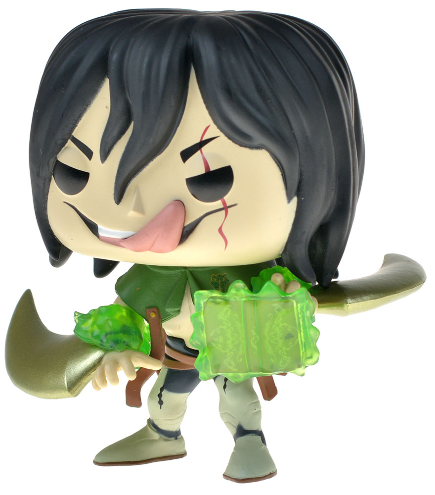 Funko POP! Black Clover – Jack The Ripper Sammelfigur, 9,5 Cm Vinyl, Winter Convention Exclusive