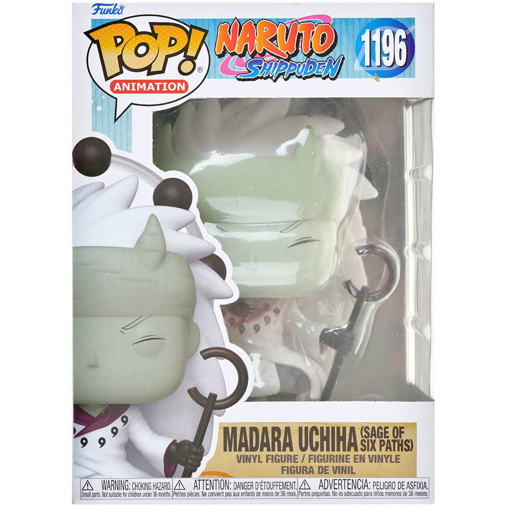 Funko Pop Naruto Madara Six Path Gitd Gamestop No chase Mint