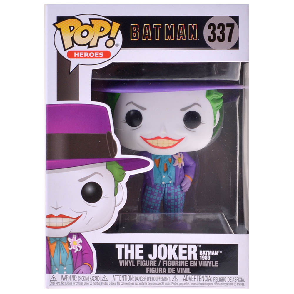 Фигурка Funko POP! Vinyl: DC: Batman 1989:Joker w/Hat w/Chase