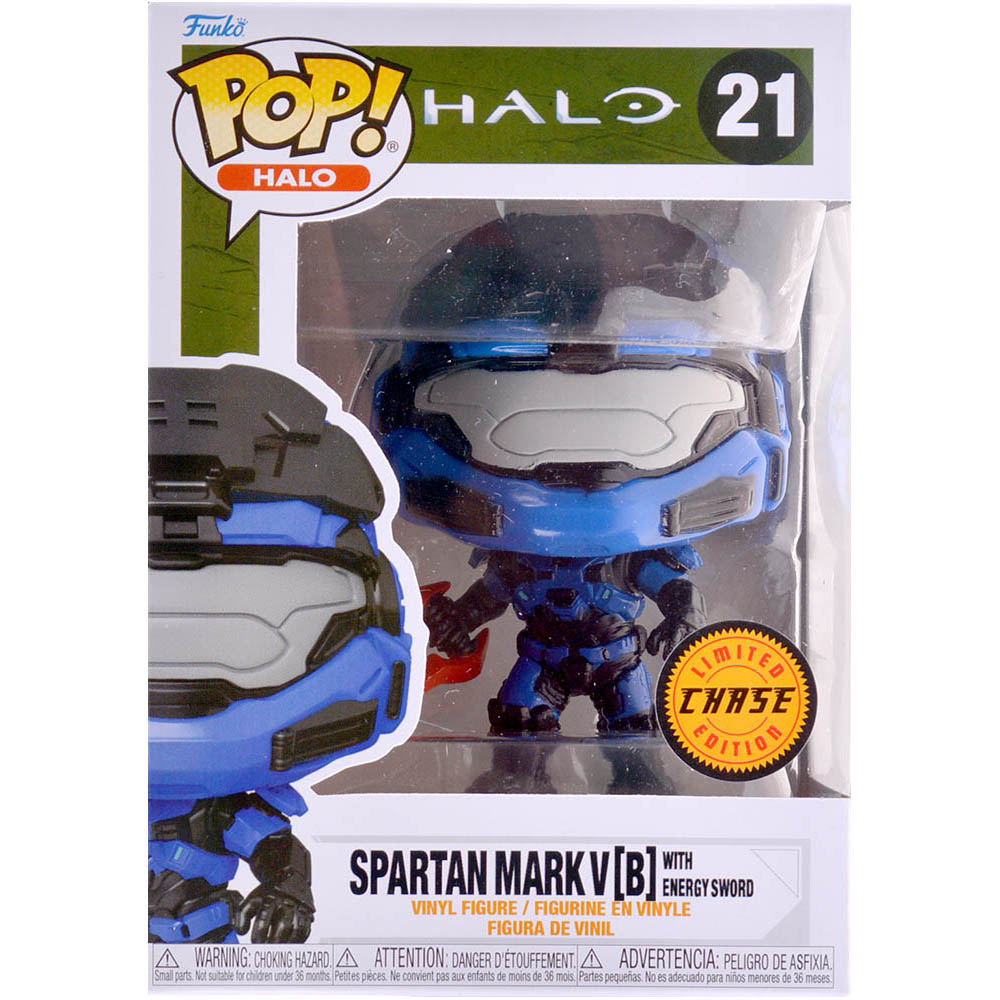 Фигурка Funko POP! Halo: Spartan Mark V [B] With Energy Sword | Купить ...